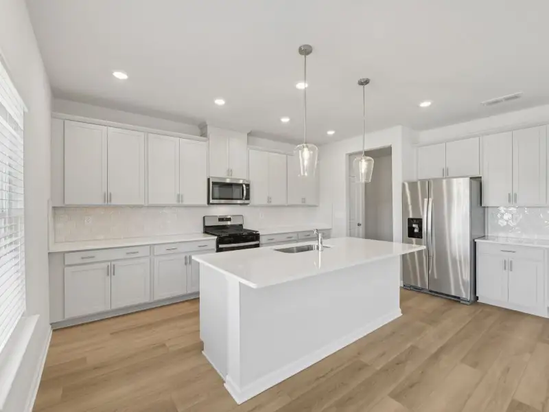 Furnished interior view inside a new home in Preserve at Mountain Creek, Pendergrass (Image 6).