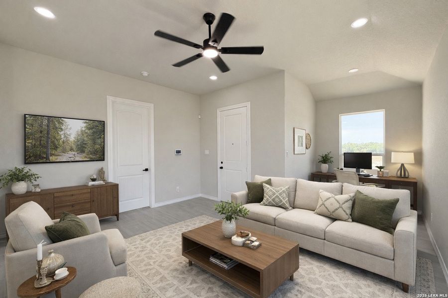 Furnished interior view inside a new home in , La Vernia (Image 5).