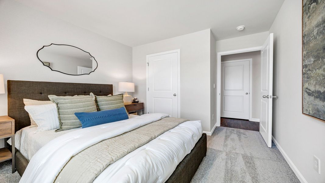 Furnished interior view inside a new home in The Park at Wilkinson, Orangeburg (Image 25).