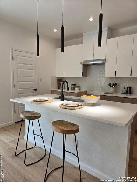 Furnished interior view inside a new home in , San Antonio (Image 14).