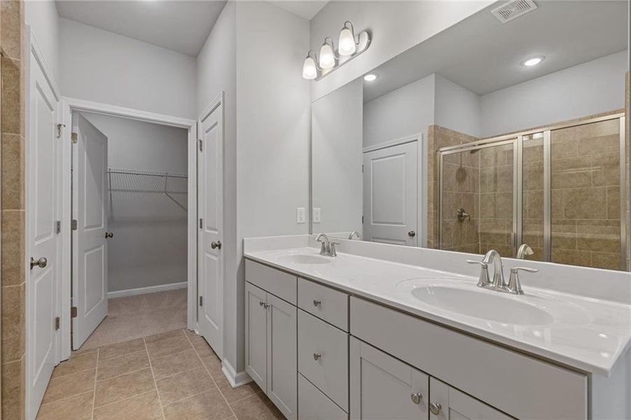 Furnished interior view inside a new home in , Powder Springs (Image 5). Furnished interior view inside a new home in , Powder Springs (Image 5).