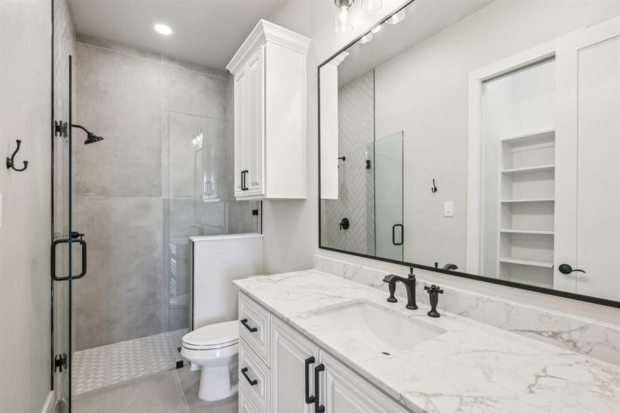 Furnished interior view inside a new home in , Aledo (Image 15).