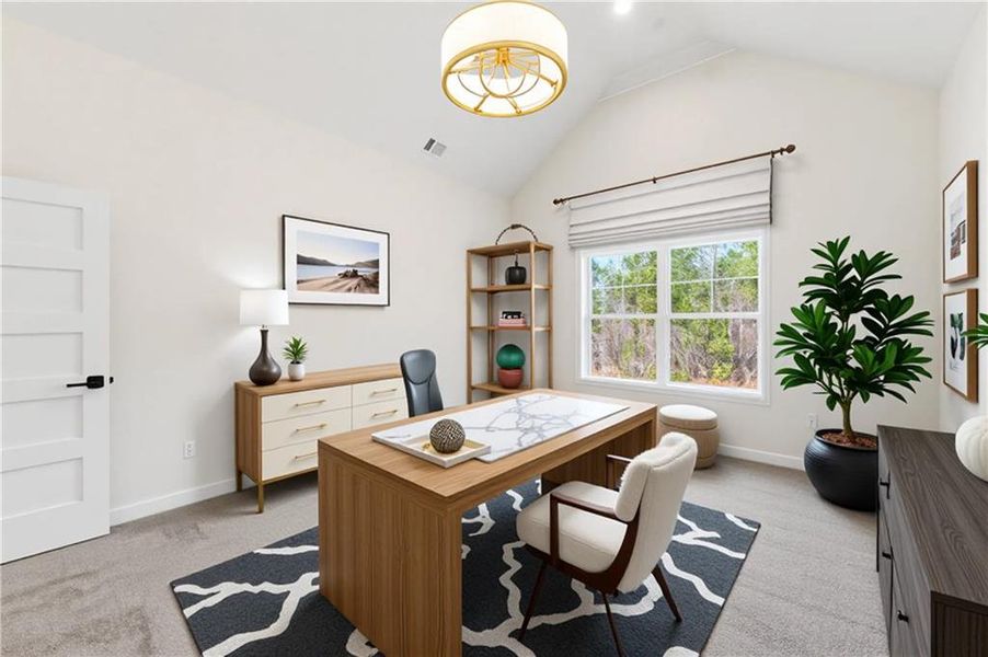 Furnished interior view inside a new home in , Griffin (Image 20). Furnished interior view inside a new home in , Griffin (Image 20).