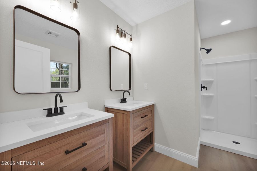 Furnished interior view inside a new home in , Jacksonville (Image 11). Furnished interior view inside a new home in , Jacksonville (Image 11).