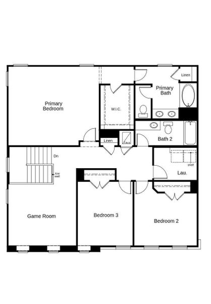 This floor plan features 3 bedrooms, 2 full baths, 1 half bath, and over 2,400 square feet of living space. This floor plan features 3 bedrooms, 2 full baths, 1 half bath, and over 2,400 square feet of living space.