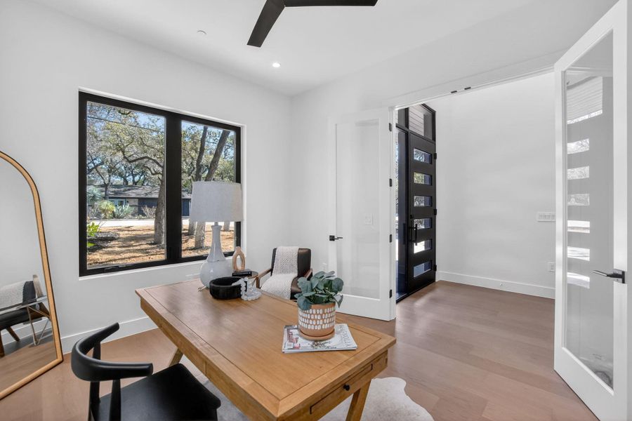 Furnished interior view inside a new home in , West Lake Hills (Image 11).