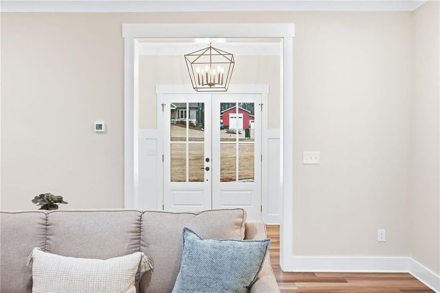 Furnished interior view inside a new home in , Dallas (Image 7).