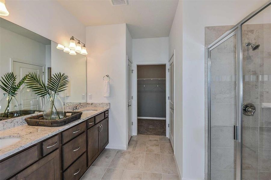 Furnished interior view inside a new home in Del Webb Sunbridge, St. Cloud (Image 25). Furnished interior view inside a new home in Del Webb Sunbridge, St. Cloud (Image 25).