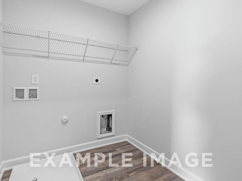 Representative unfurnished interior of a home built from the The Chestnut by Davidson Homes LLC in Retreat at North Main, Lillington (Image 28).