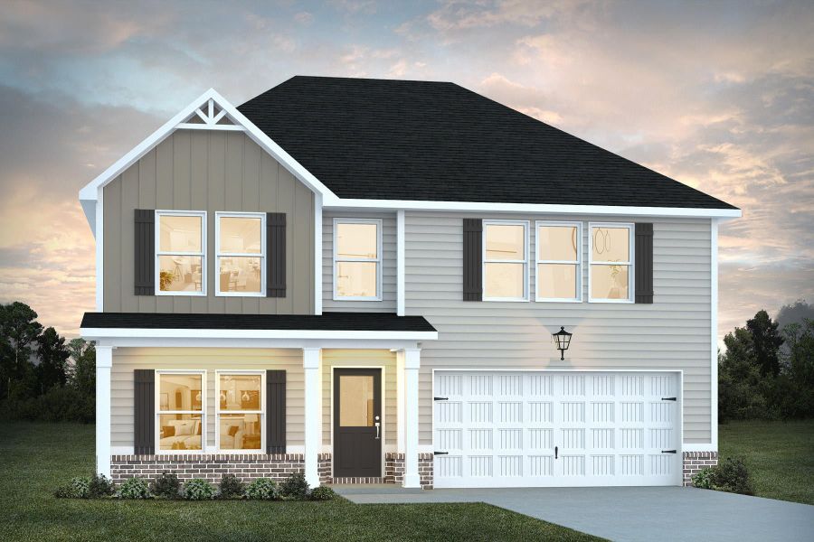 2,315sf New Home in Hogansville, GA.  - Slide 1