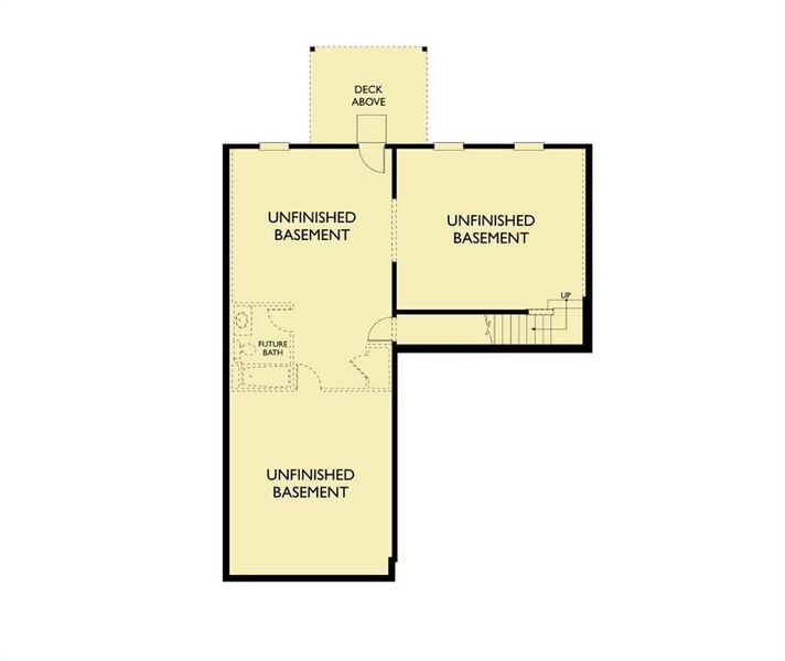 2D floor plan layout of this home in Creekside, Dawsonville, GA (Image 4). 2D floor plan layout of this home in Creekside, Dawsonville, GA (Image 4).