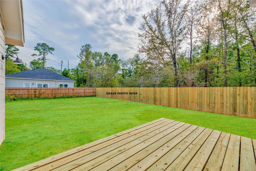 RELAX ON THIS 10 X 16 DECK