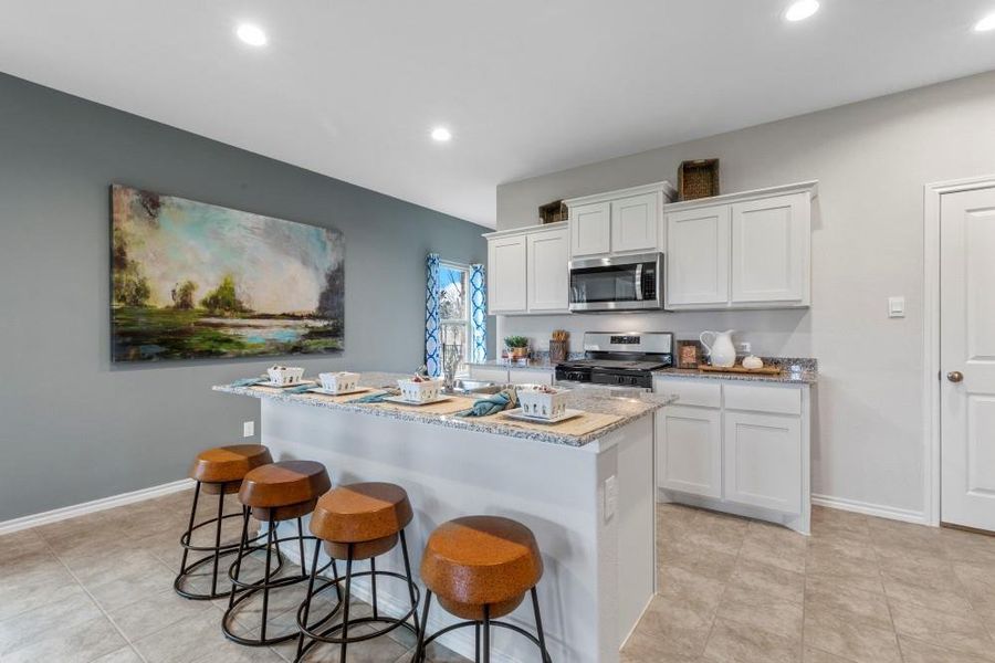 Furnished interior view inside a new home in Springhill South, Boyd (Image 24).