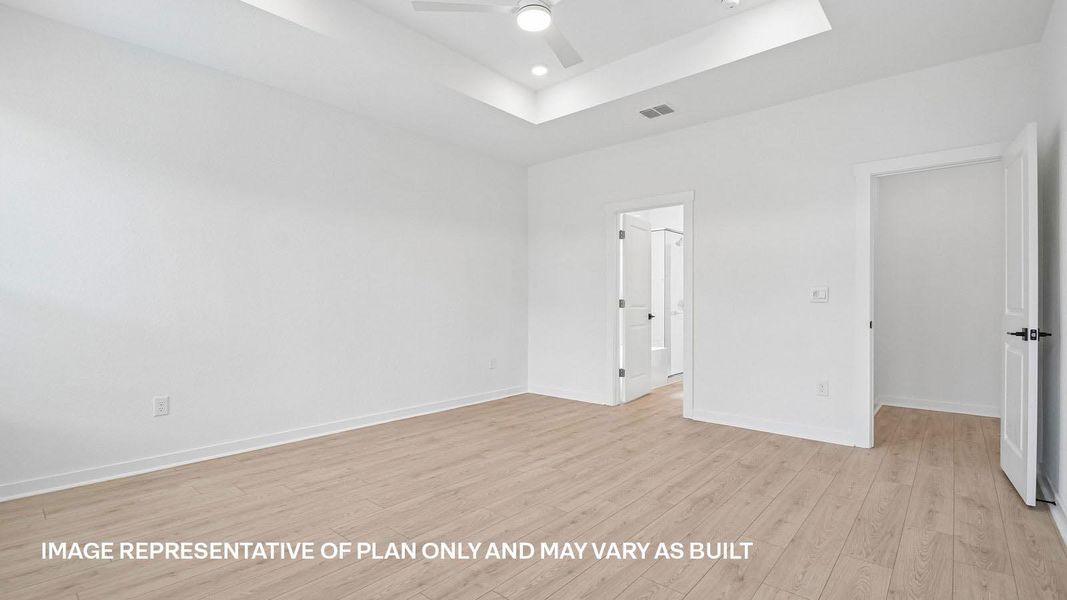Spacious, unfurnished interior of a new home in Rosenbusch Ranch, Leander (Image 27). Spacious, unfurnished interior of a new home in Rosenbusch Ranch, Leander (Image 27).