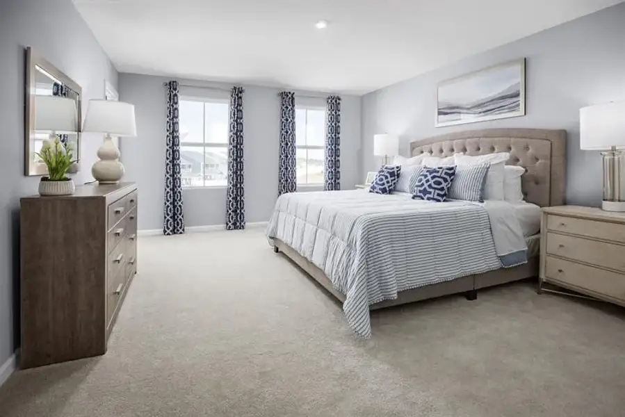 Representative furnished interior of a home built from the Lily Home of the Month by Ryan Homes in Baxter Village, Piedmont (Image 8).