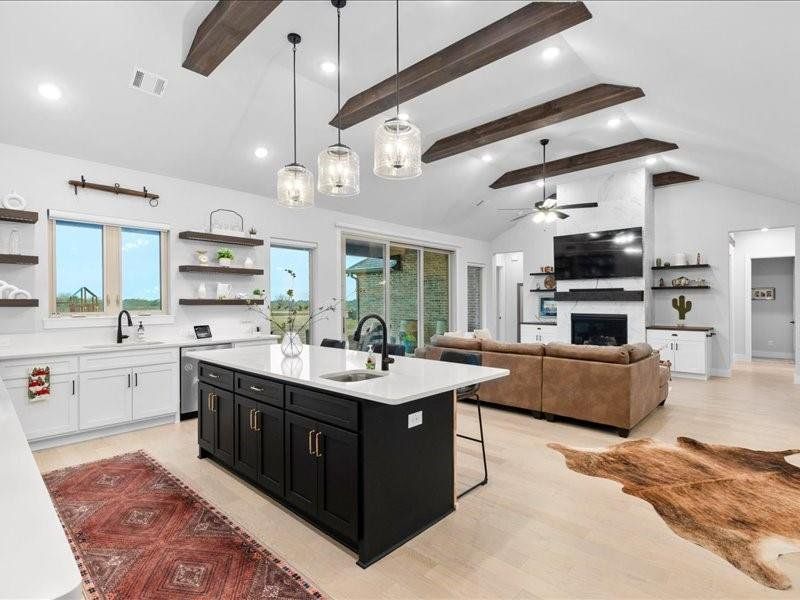 Furnished interior view inside a new home in Canterbury Cove, Forney (Image 24).