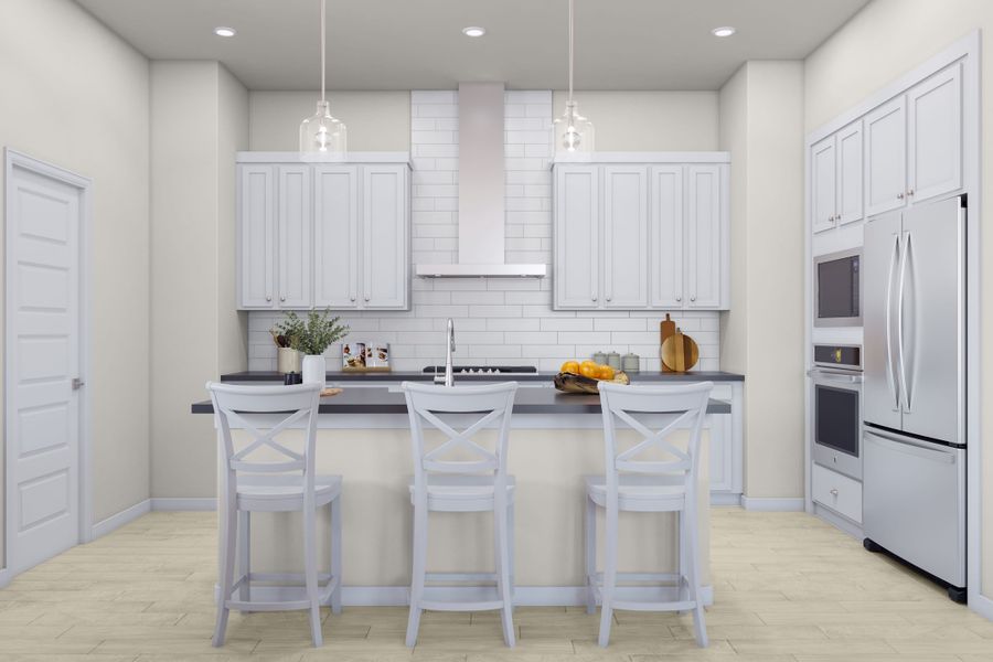 Furnished interior view inside a new home in Lagos Reserve, Manor (Image 5).