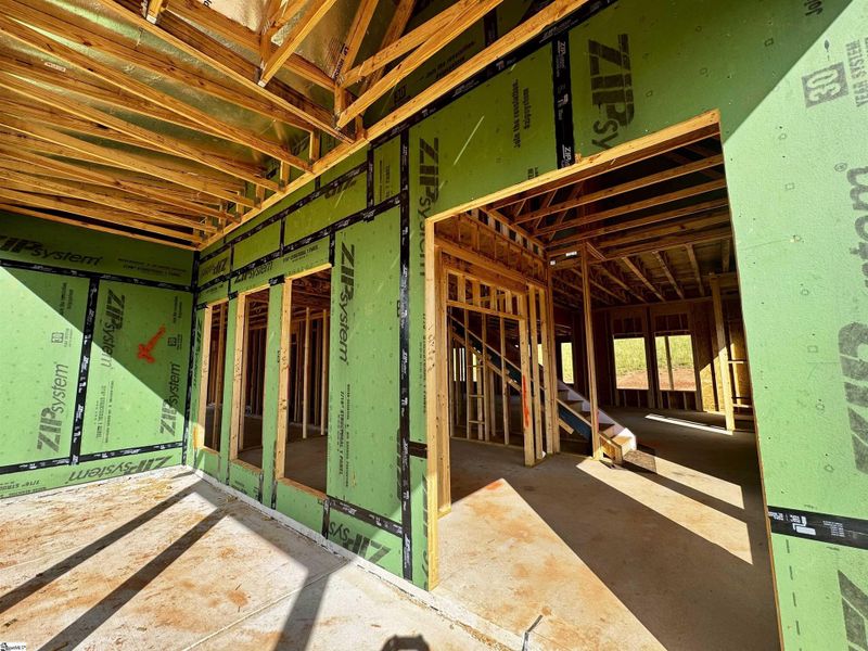 Photo is of actual home in the process of being built. Photo is of actual home in the process of being built.