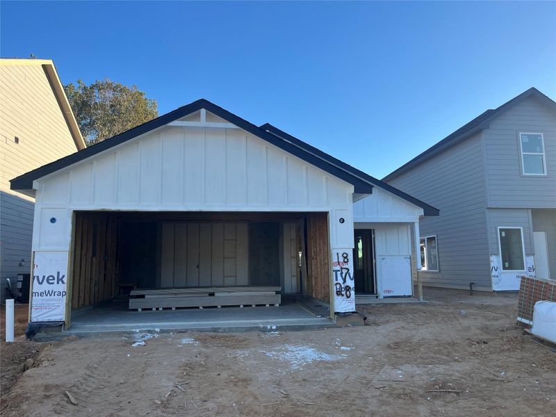 In-progress construction of a new home in The Enclave at Spring Branch, Montgomery, TX (Image 25).