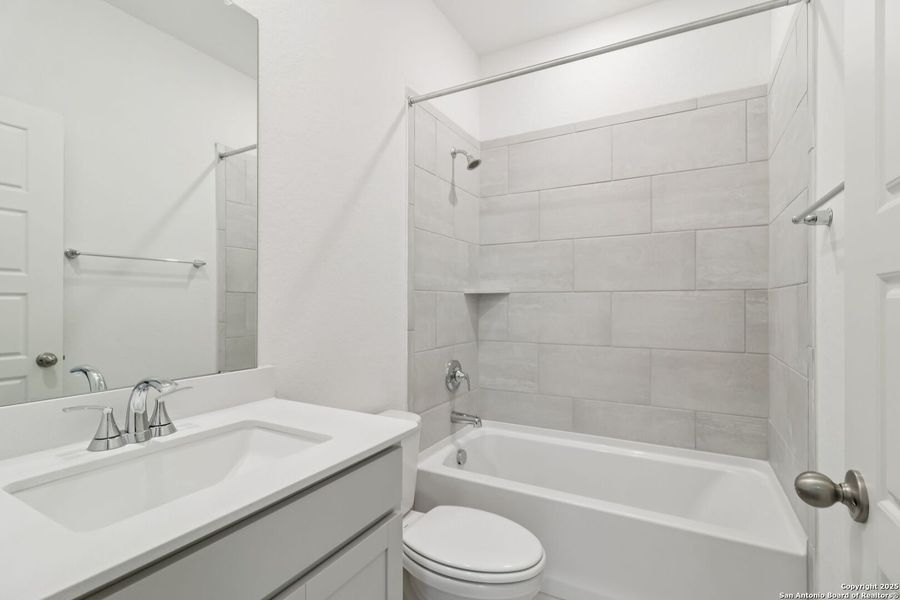 Furnished interior view inside a new home in , San Antonio (Image 15). Furnished interior view inside a new home in , San Antonio (Image 15).