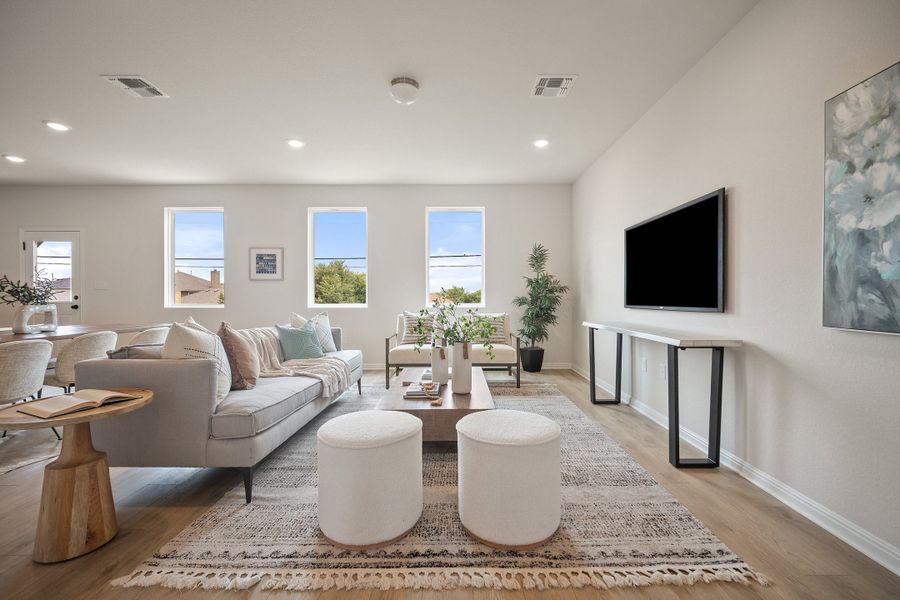 Representative furnished interior of a home built from the Sierra by Ashton Woods in Berry Creek Highlands, Georgetown (Image 36).