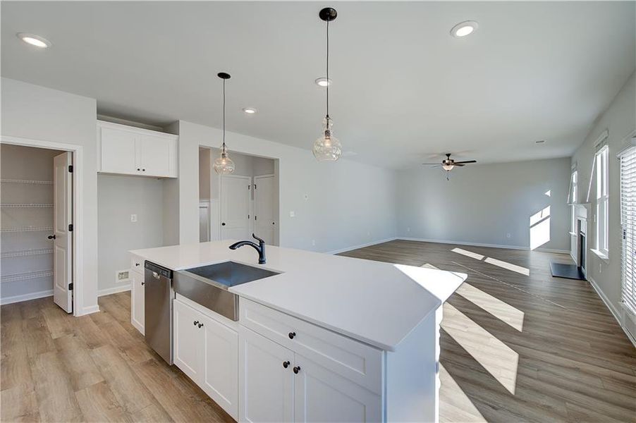 Furnished interior view inside a new home in Kingston, Locust Grove (Image 9).