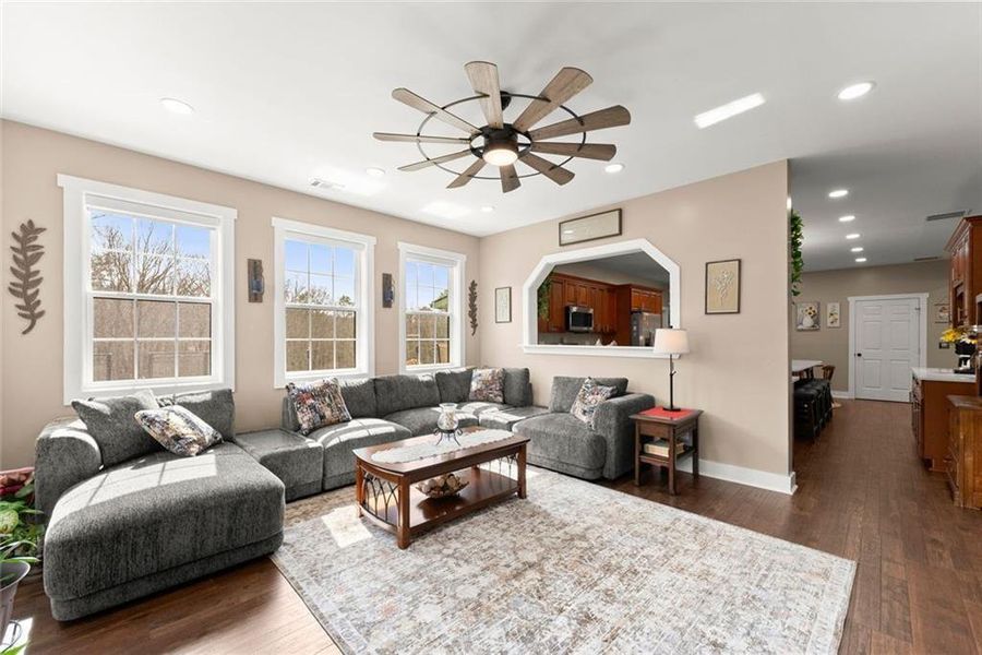 Furnished interior view inside a new home in , Demorest (Image 15).