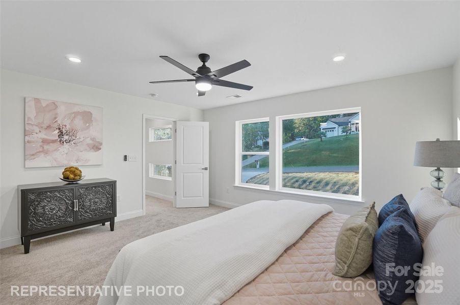 Furnished interior view inside a new home in , Mooresville (Image 2).