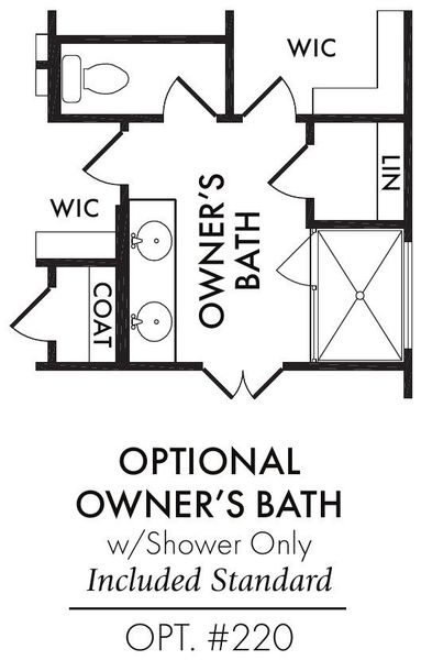 Master Bath – Shower Only Master Bath – Shower Only