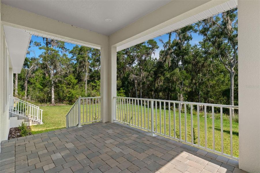 Exterior details and patio area of a home in Southern Hills Plantation, Brooksville (Image 27).