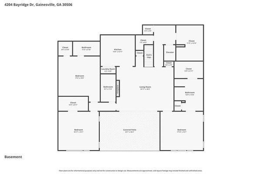 2D floor plan layout of this home in , Gainesville, GA (Image 5). 2D floor plan layout of this home in , Gainesville, GA (Image 5).