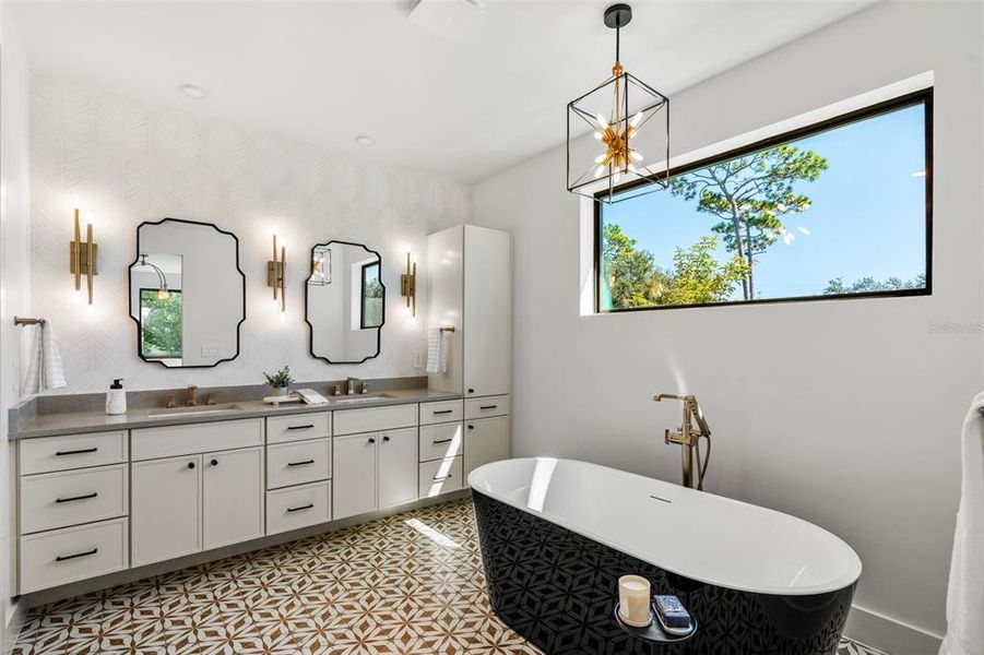 Furnished interior view inside a new home in College Park, Orlando (Image 12).