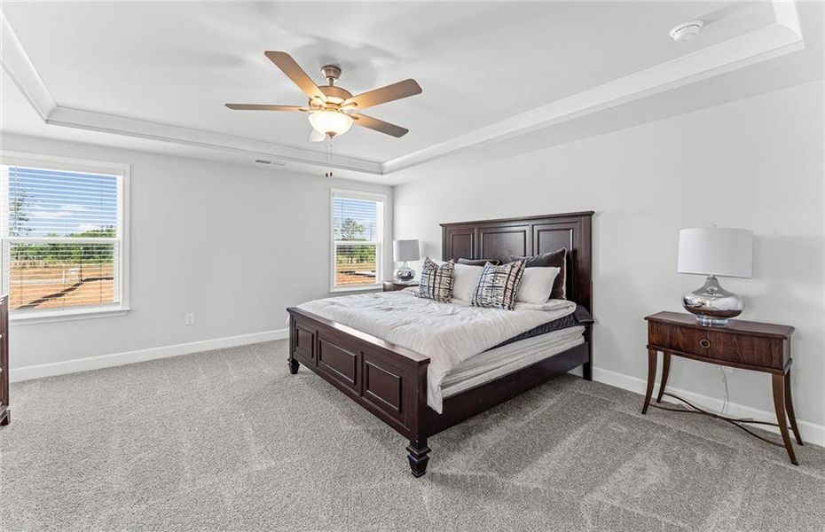 Furnished interior view inside a new home in Anderson Point, McDonough (Image 13).