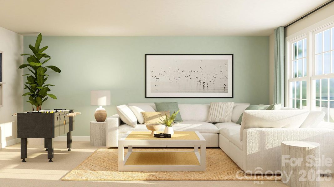 Furnished interior view inside a new home in Harris Mill, Indian Land (Image 11).