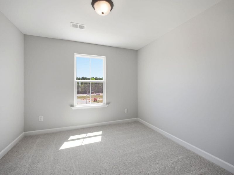 Spacious, unfurnished interior of a new home in Forestville Yard Townhomes, Knightdale (Image 26). Spacious, unfurnished interior of a new home in Forestville Yard Townhomes, Knightdale (Image 26).