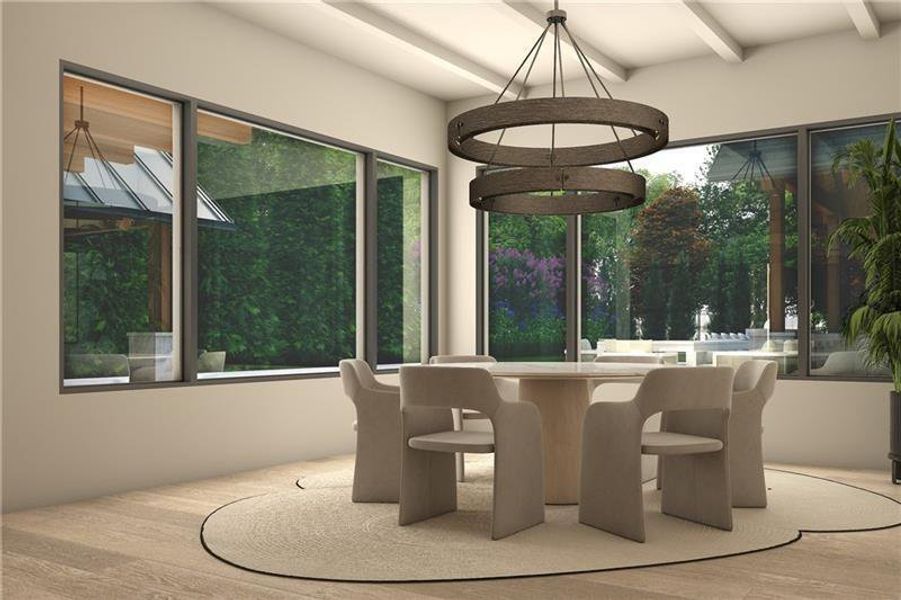 Furnished interior view inside a new home in , Alpharetta (Image 10). Furnished interior view inside a new home in , Alpharetta (Image 10).