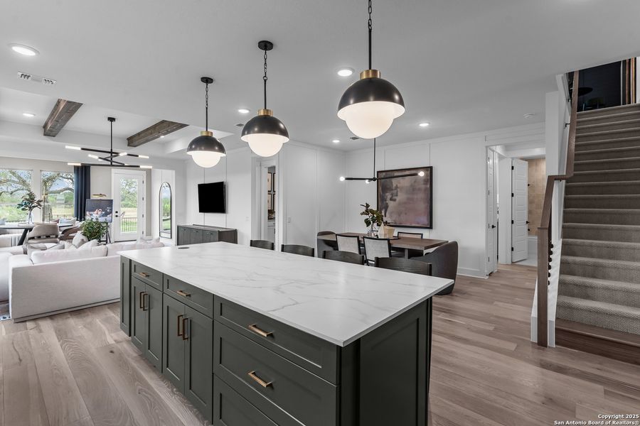 Furnished interior view inside a new home in Del Webb New Braunfels at Veramendi, New Braunfels (Image 26).