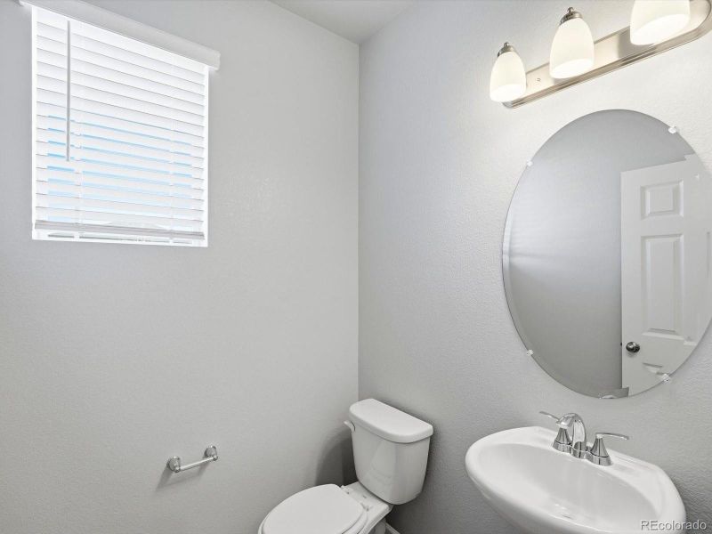 Furnished interior view inside a new home in Buffalo Highlands: The Flora Collection, Commerce City (Image 4).