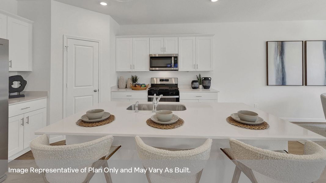 Furnished interior view inside a new home in Paramount, Kyle (Image 7).