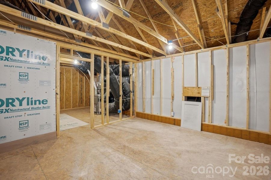 In-progress construction of a new home in Founders Landing | 55+ Community, Gastonia, NC (Image 42).