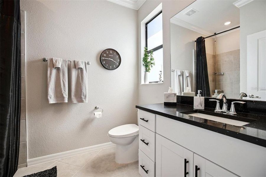 Furnished interior view inside a new home in , Port Charlotte (Image 18). Furnished interior view inside a new home in , Port Charlotte (Image 18).