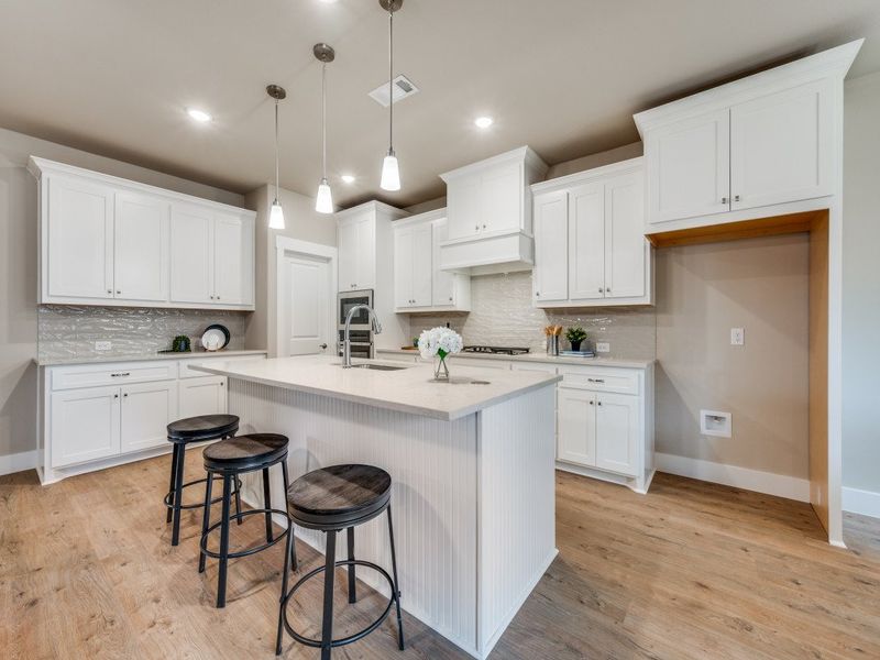 Representative furnished interior of a home built from the Messina by Ladera Texas in Ladera at Tavolo Park, Fort Worth (Image 9). Representative furnished interior of a home built from the Messina by Ladera Texas in Ladera at Tavolo Park, Fort Worth (Image 9).