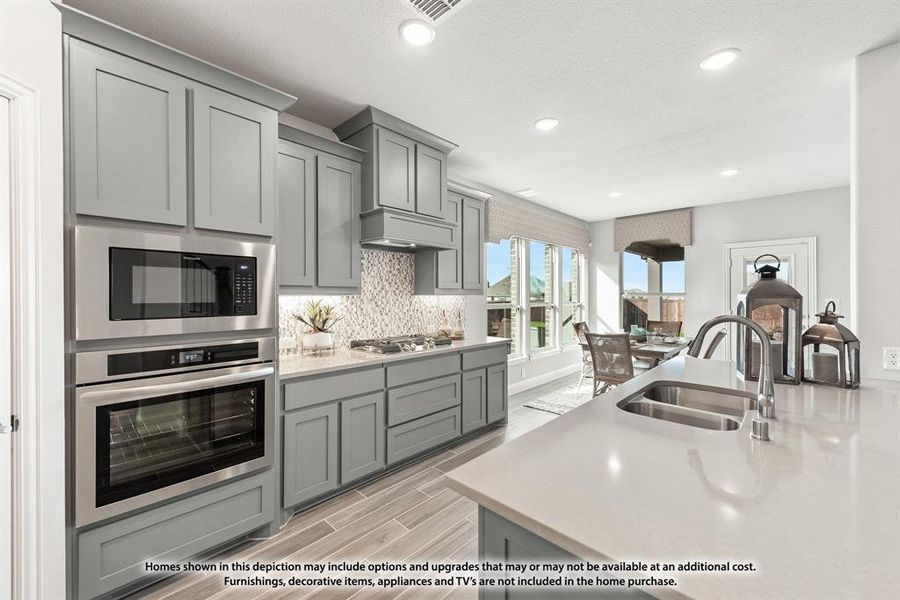 Furnished interior view inside a new home in North Grove, Waxahachie (Image 12).