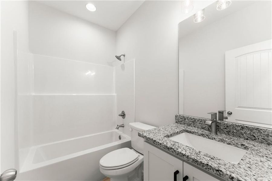 Furnished interior view inside a new home in , Cleveland (Image 10).