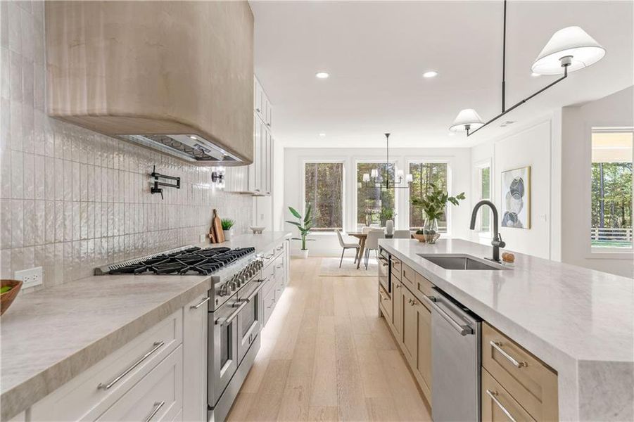 Furnished interior view inside a new home in , Lawrenceville (Image 12).