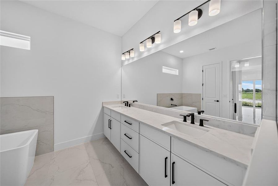 Furnished interior view inside a new home in Gracewater at Sarasota, Sarasota (Image 10).