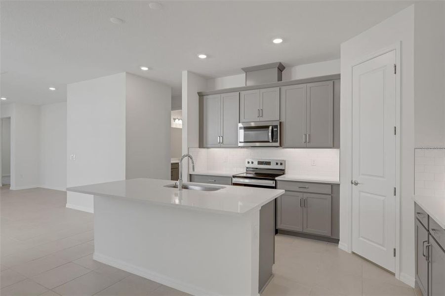 Furnished interior view inside a new home in Seaire, Parrish (Image 13).