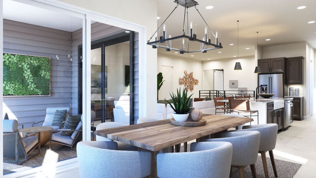 Representative furnished interior of a home built from the 2 by Trumark Homes in Festival at RainDance, Windsor (Image 17).