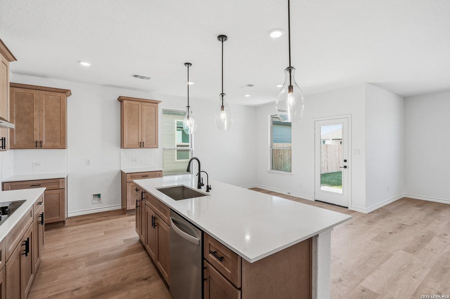 Furnished interior view inside a new home in Dove Song, Marion (Image 8).