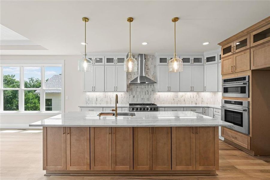 Furnished interior view inside a new home in , Dawsonville (Image 13).